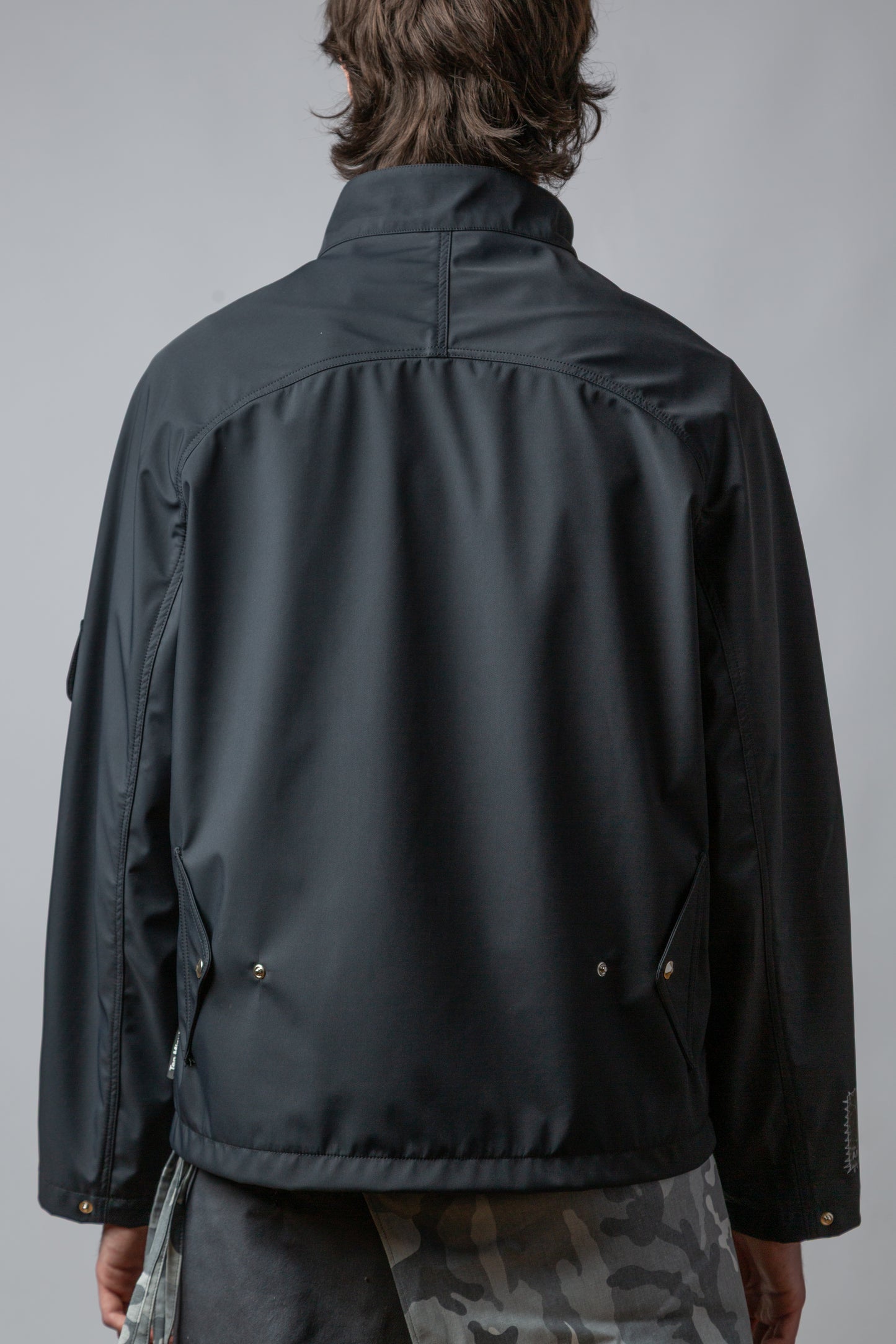 ASYMMETRIC AMPHIBIO TURTLE NECK JCKT