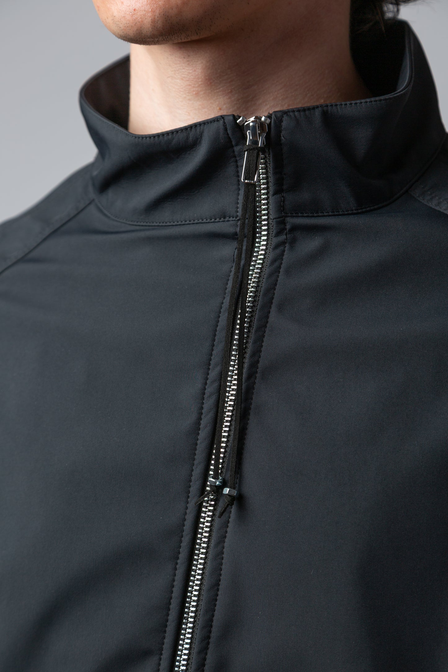 ASYMMETRIC AMPHIBIO TURTLE NECK JCKT