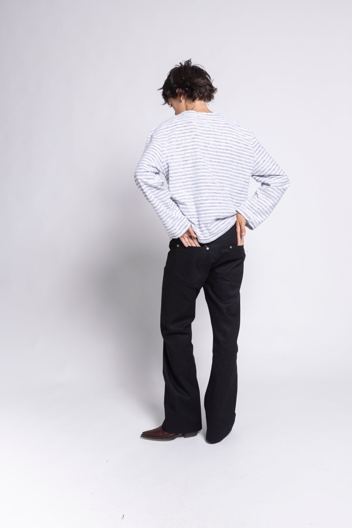 SLUB SELVEDGE RAW DENIM BOOTCUT