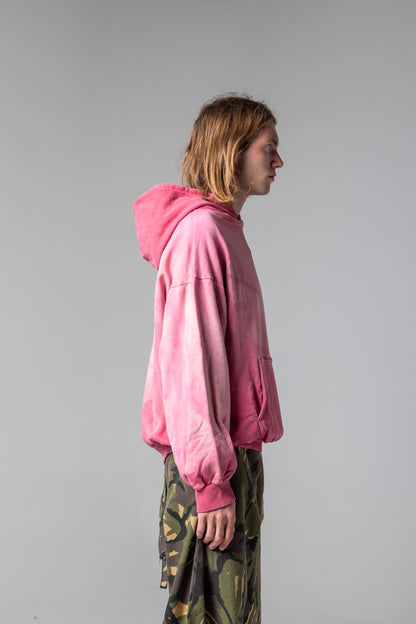 SUNFADED CORPORATE HOODIE - WASHED PORPORA