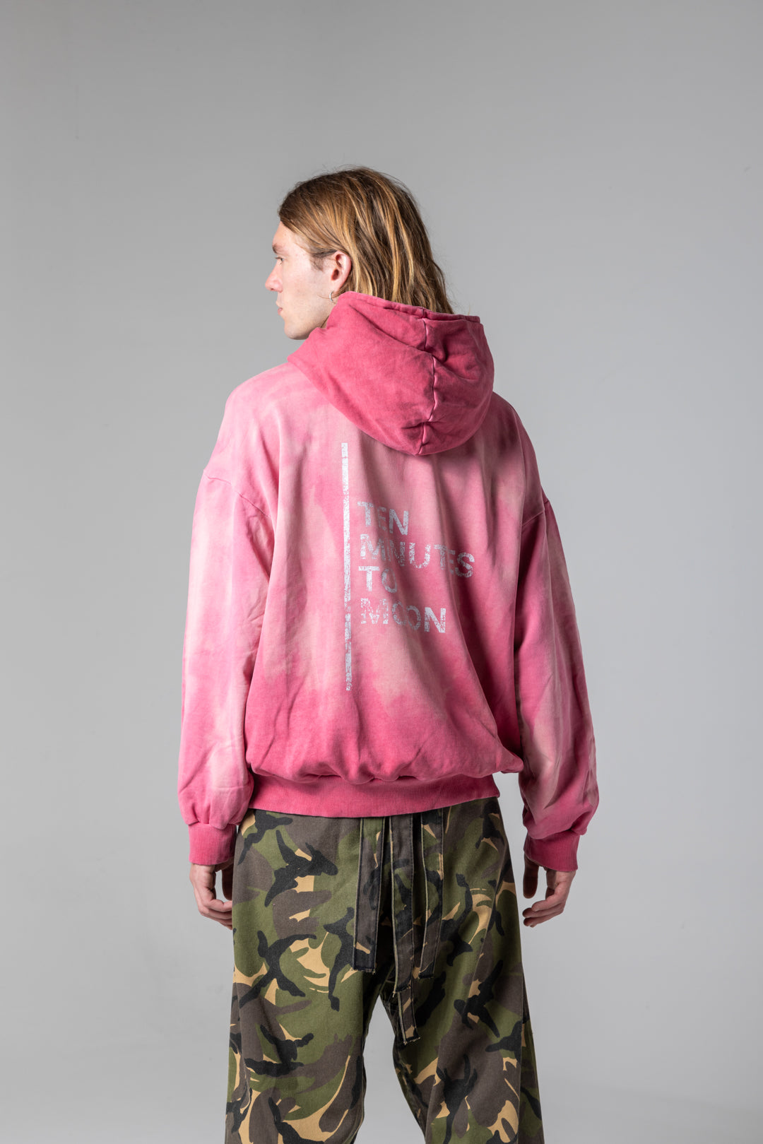 SUNFADED CORPORATE HOODIE - WASHED PORPORA