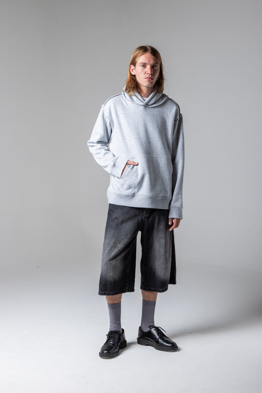 RAW HOODIE – GREY