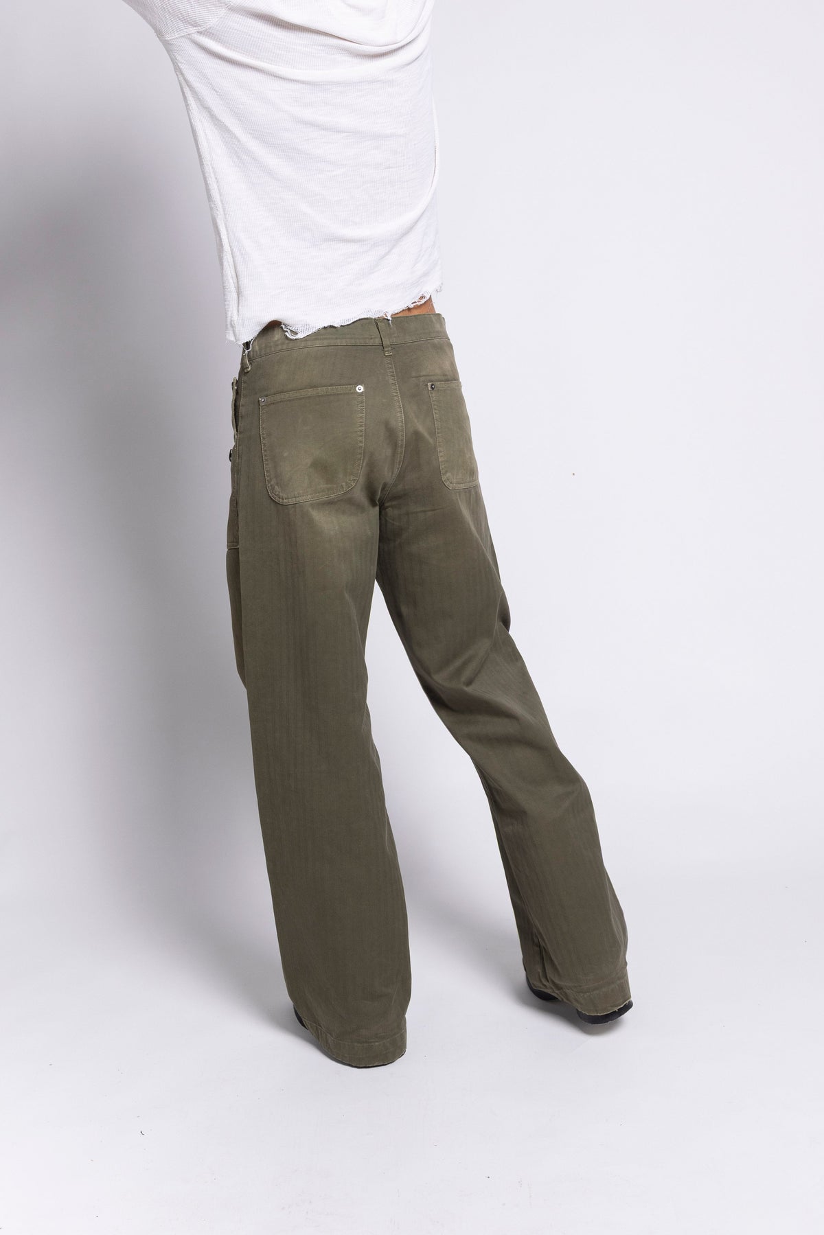 HBT ARMY FLAP POCKETS PANT