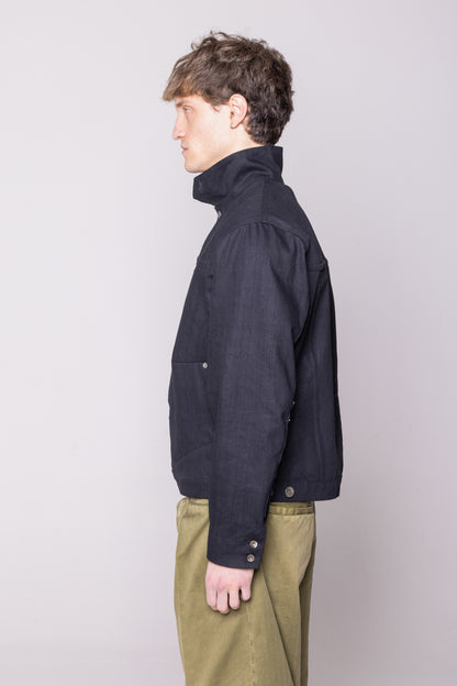 SLUB SELVEDGE RAW DENIM JCKT