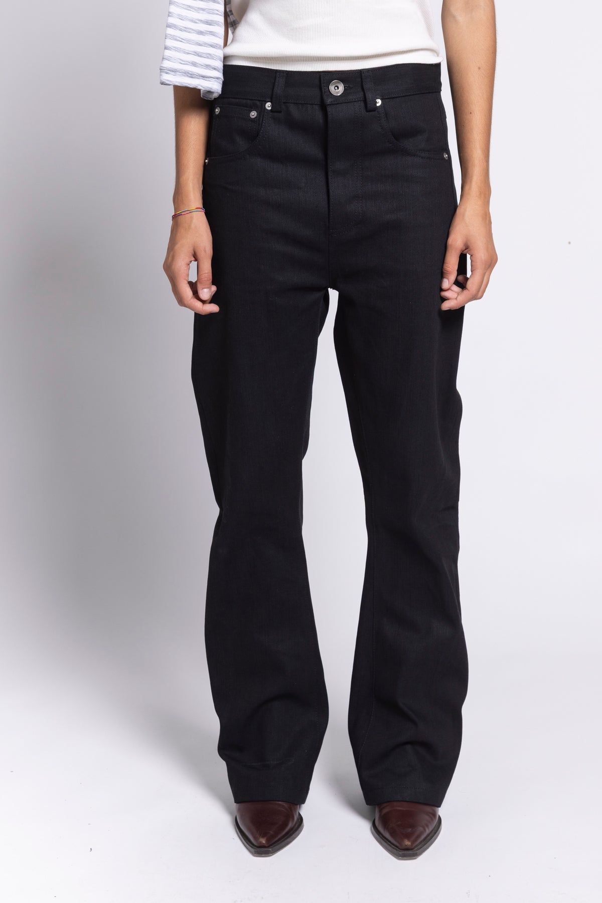 SLUB SELVEDGE RAW DENIM BOOTCUT