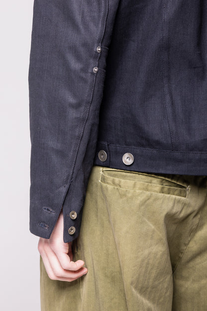 SLUB SELVEDGE RAW DENIM JCKT
