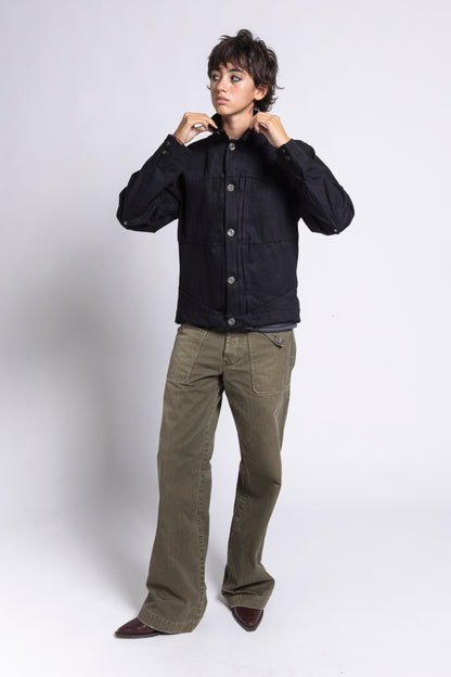 SLUB SELVEDGE RAW DENIM JCKT