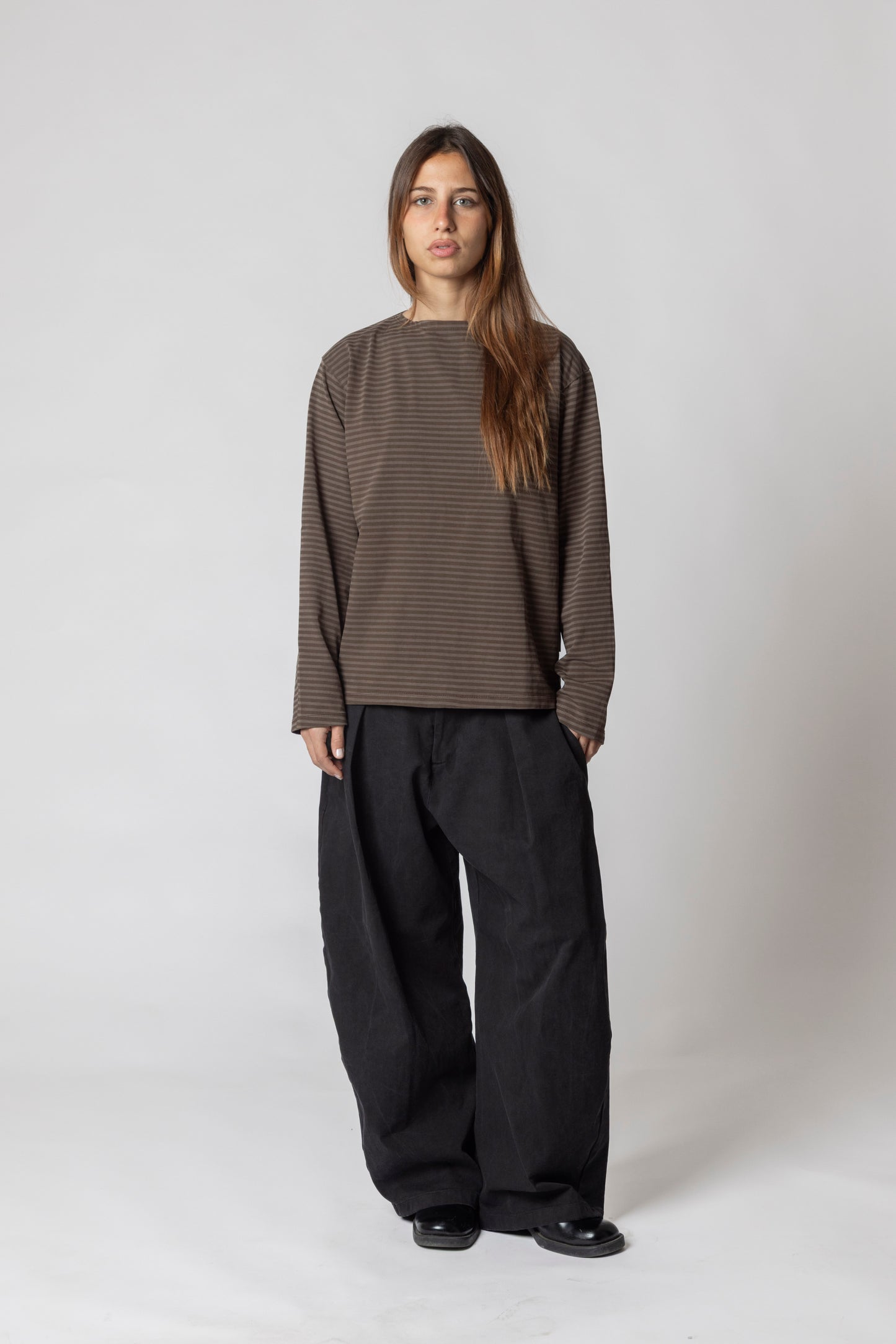 STRIPED LASERED MARINA JERSEY