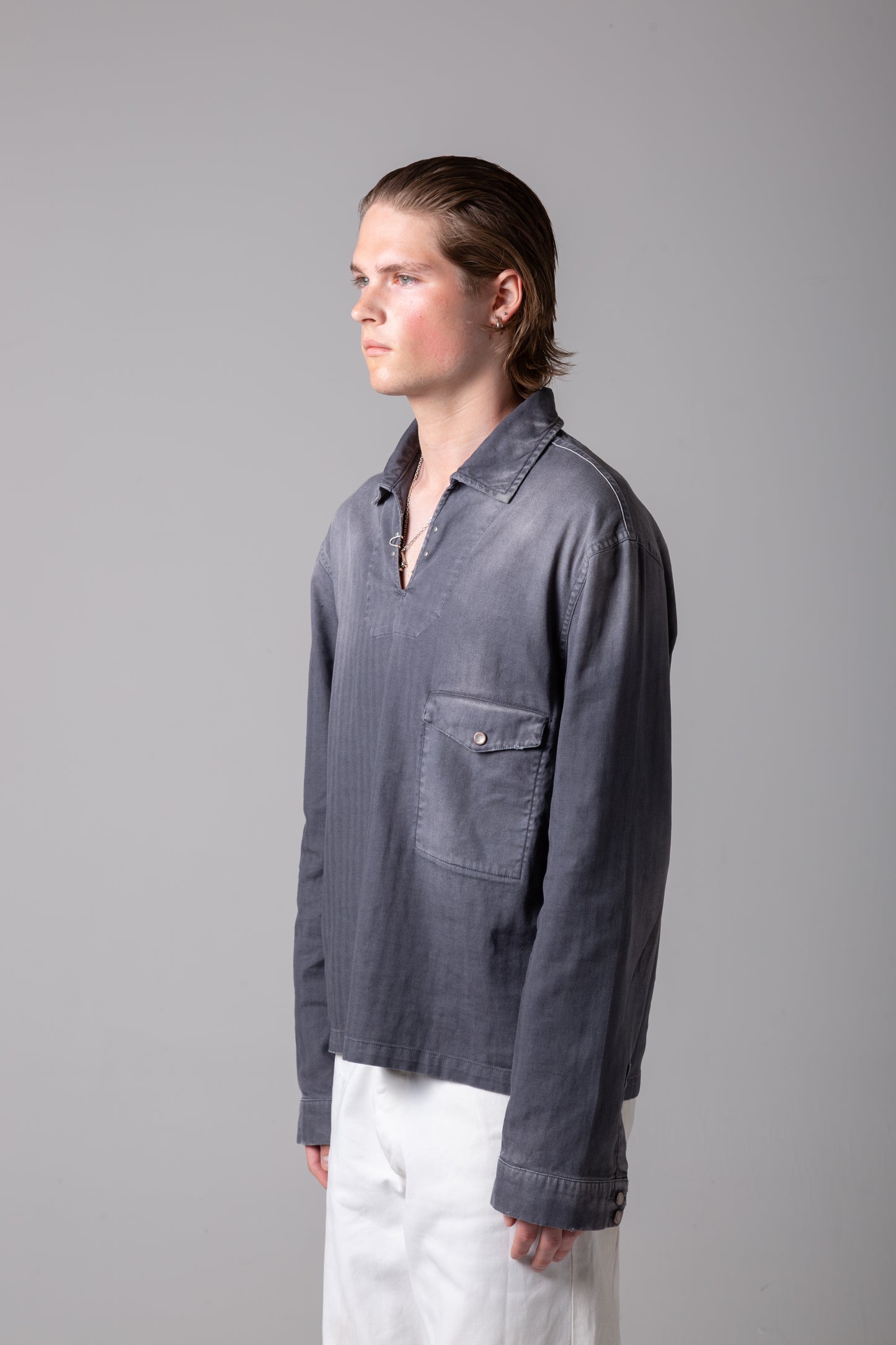 HBT FISHERMAN POLO SMOCK