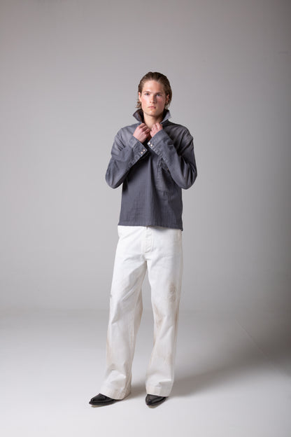 DUSTY WHITE WORK PANT