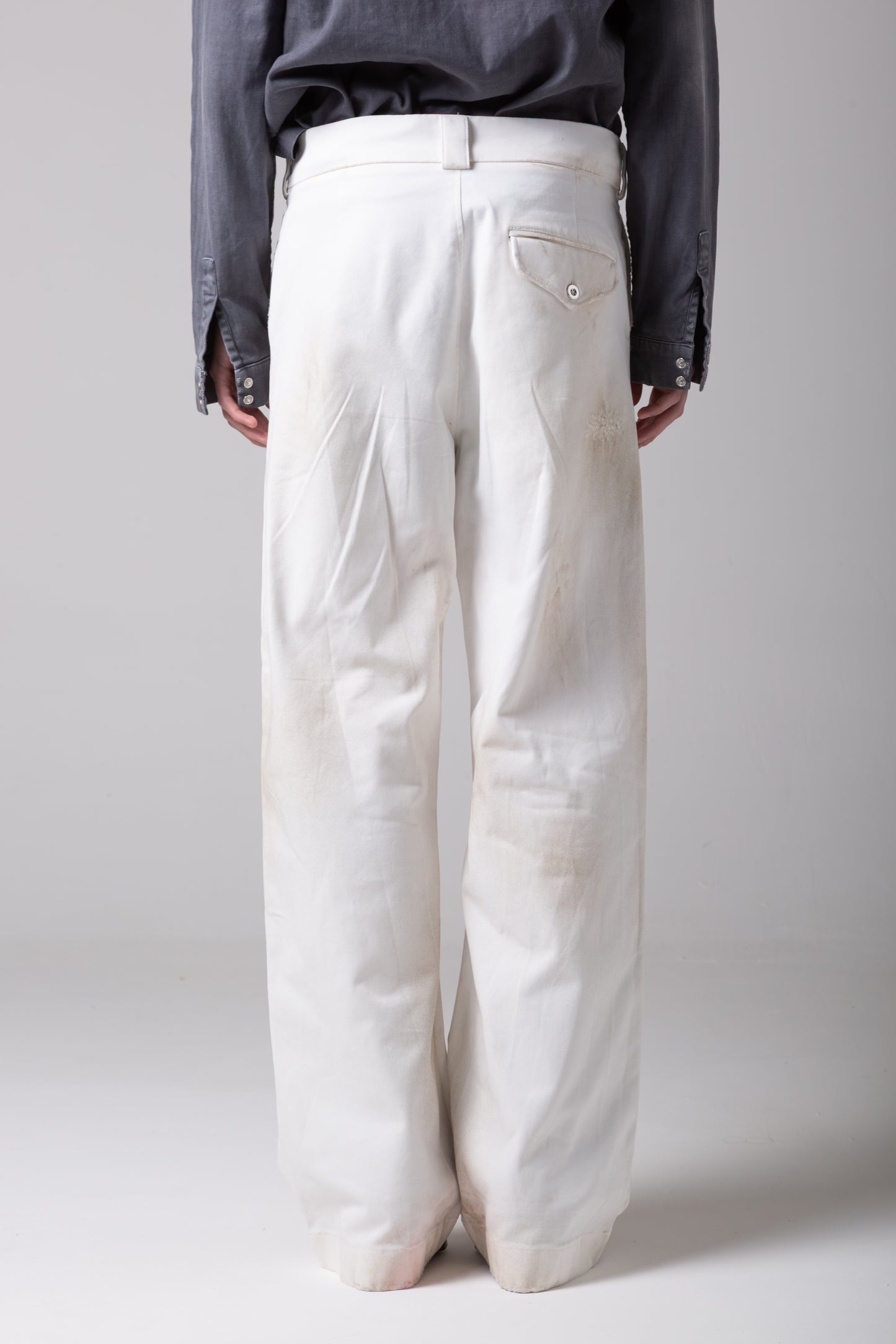 DUSTY WHITE WORK PANT