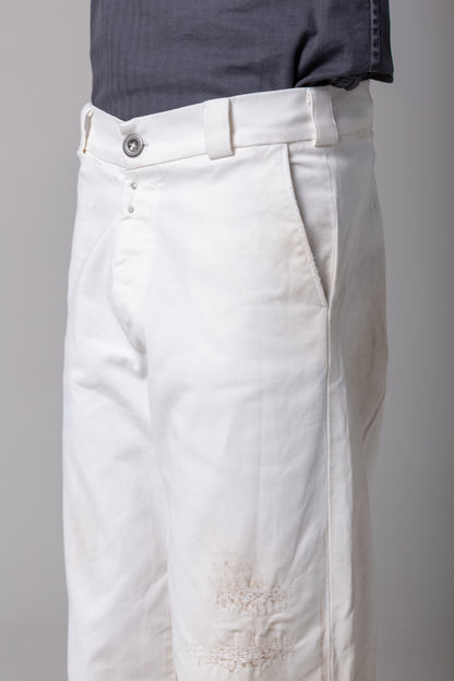 DUSTY WHITE WORK PANT