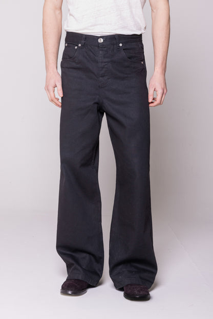 BLACK JAPANESE SELVEDGE RAW DENIM