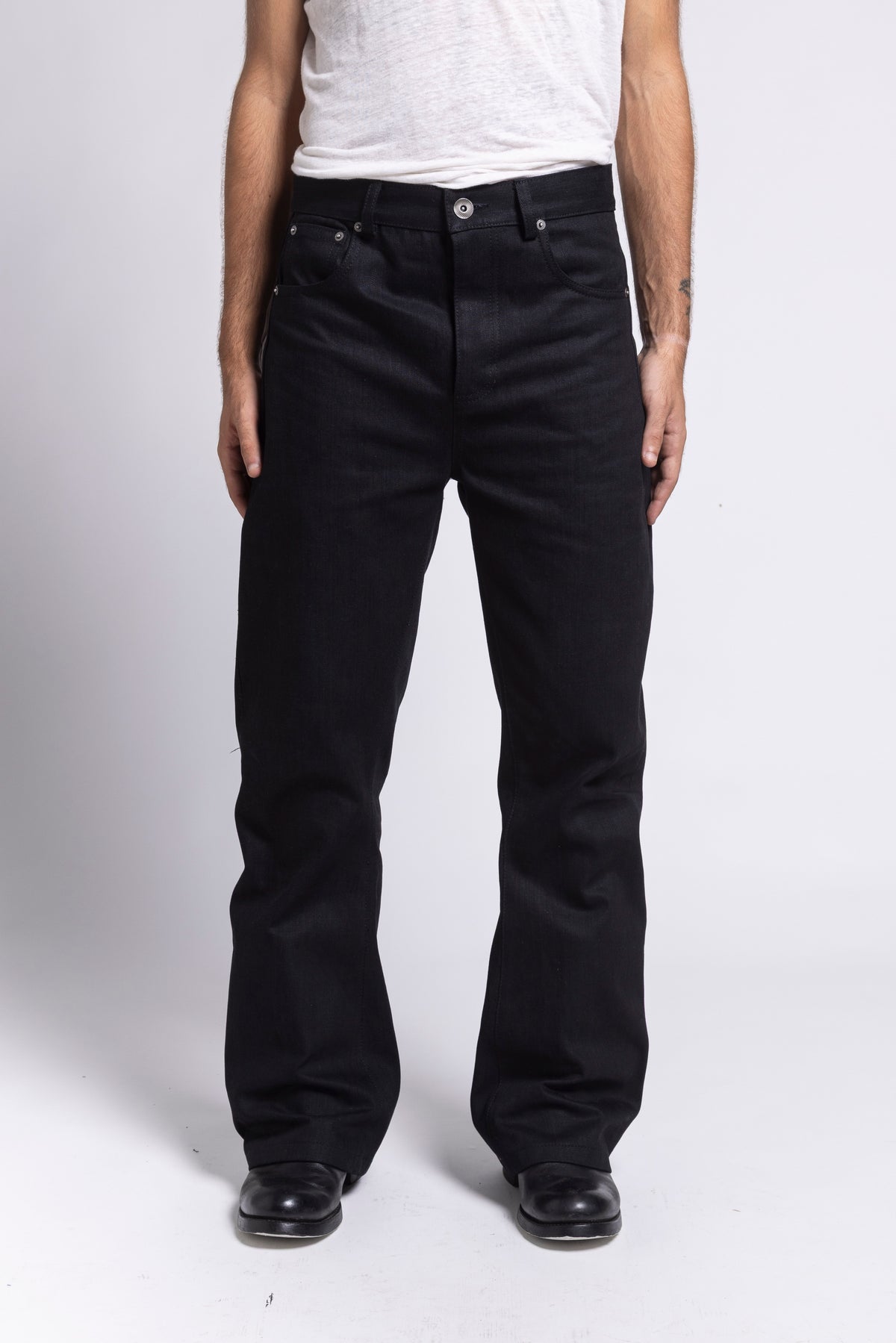 SLUB SELVEDGE RAW DENIM BOOTCUT