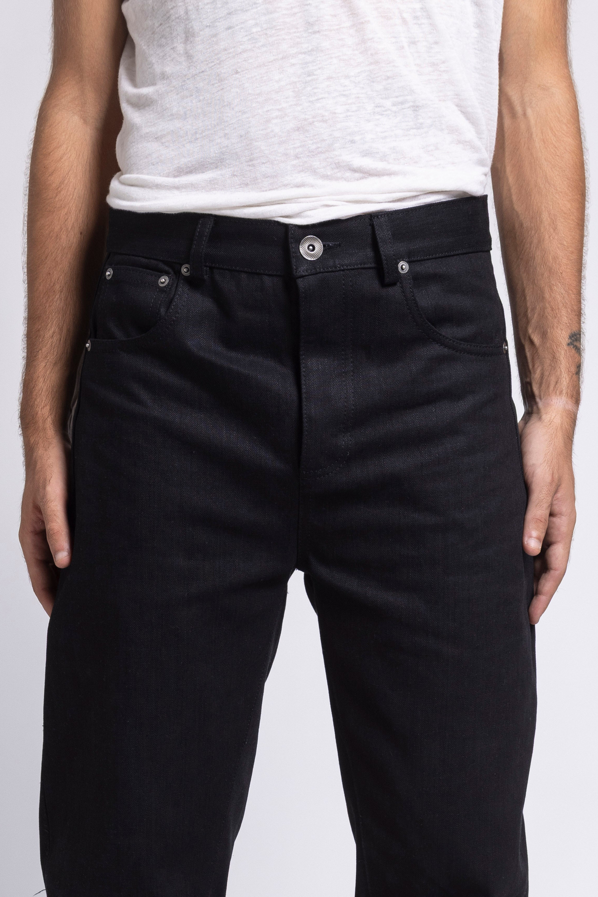 SLUB SELVEDGE RAW DENIM BOOTCUT
