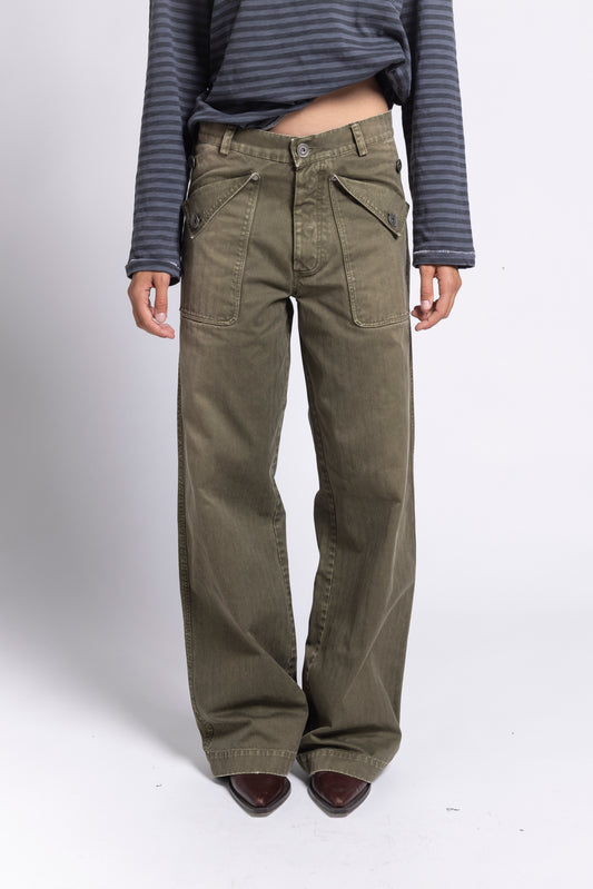 HBT ARMY FLAP POCKETS PANT