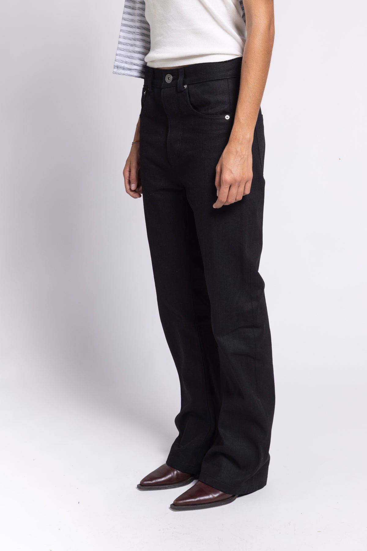 SLUB SELVEDGE RAW DENIM BOOTCUT