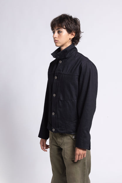 SLUB SELVEDGE RAW DENIM JCKT