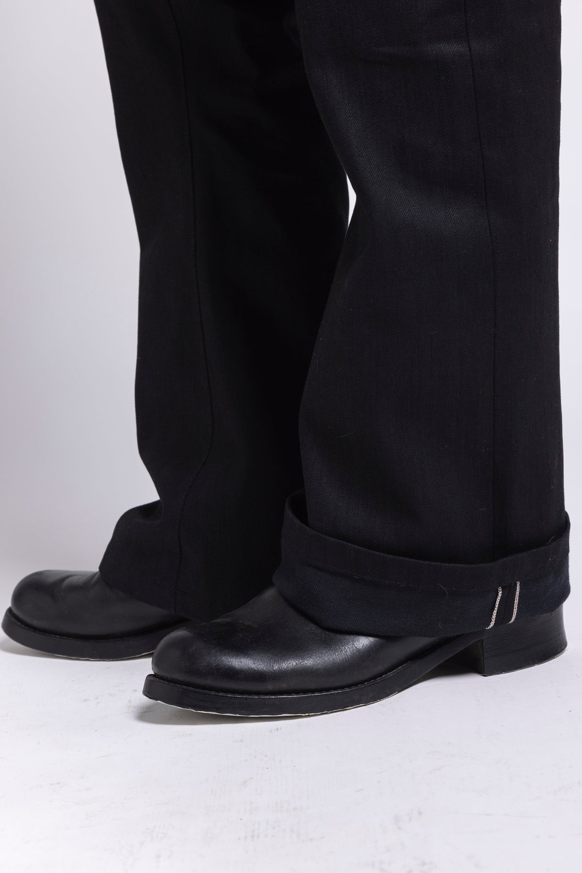 SLUB SELVEDGE RAW DENIM BOOTCUT