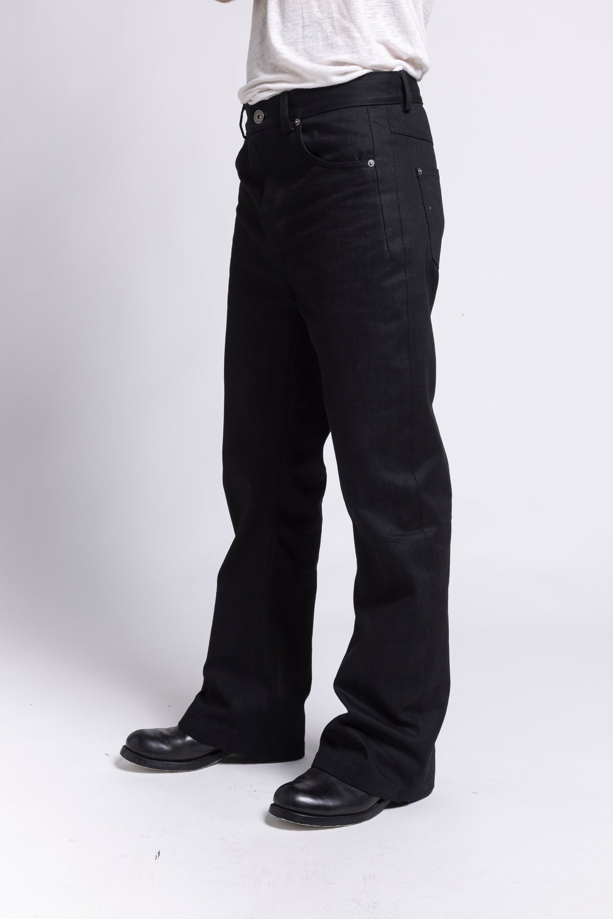 SLUB SELVEDGE RAW DENIM BOOTCUT