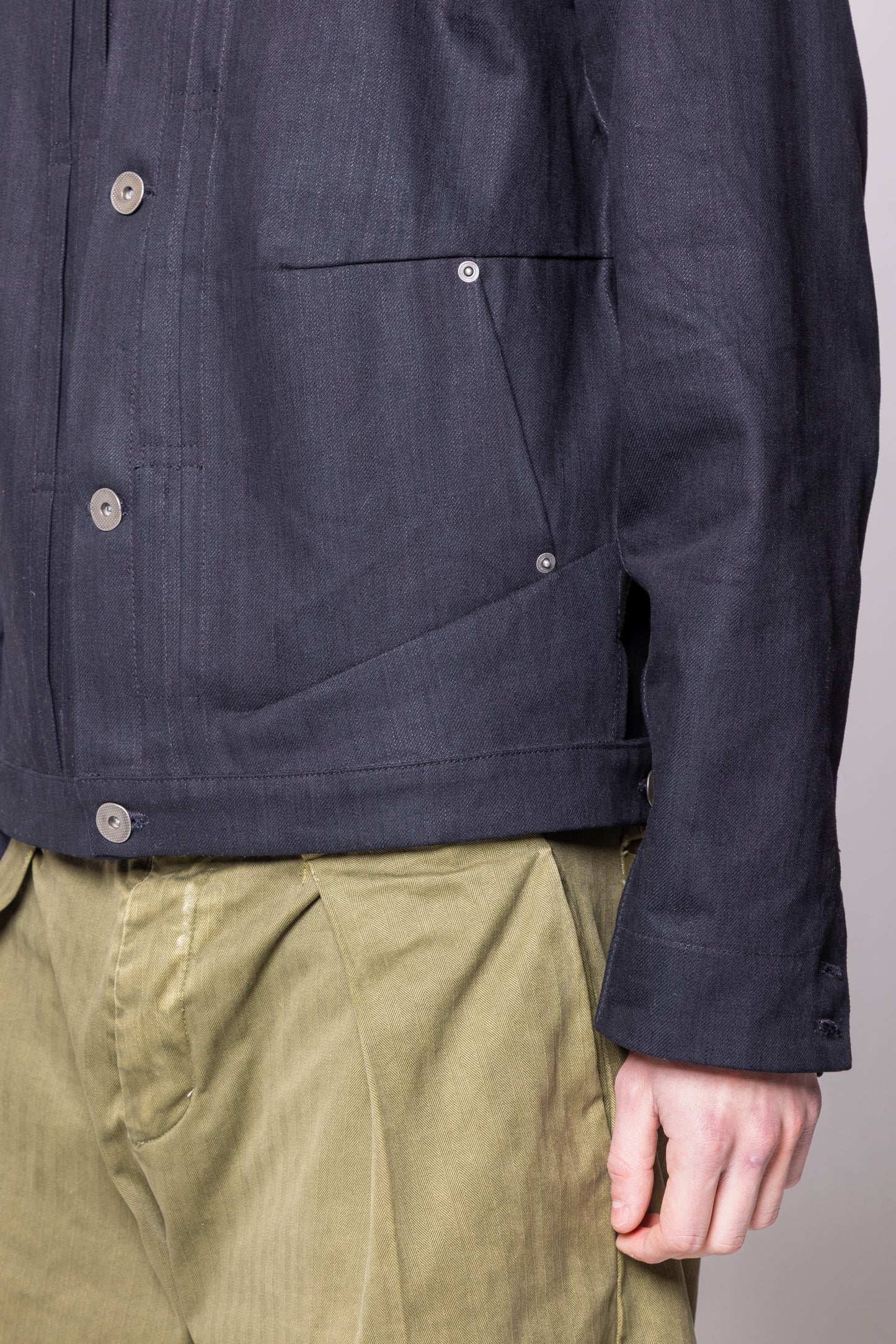 SLUB SELVEDGE RAW DENIM JCKT