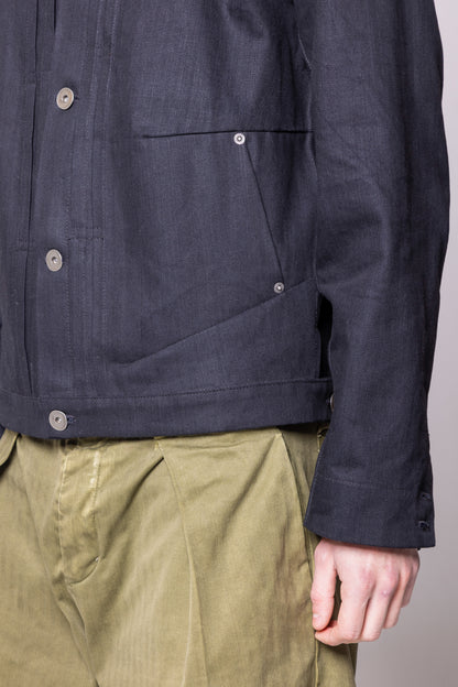 SLUB SELVEDGE RAW DENIM JCKT