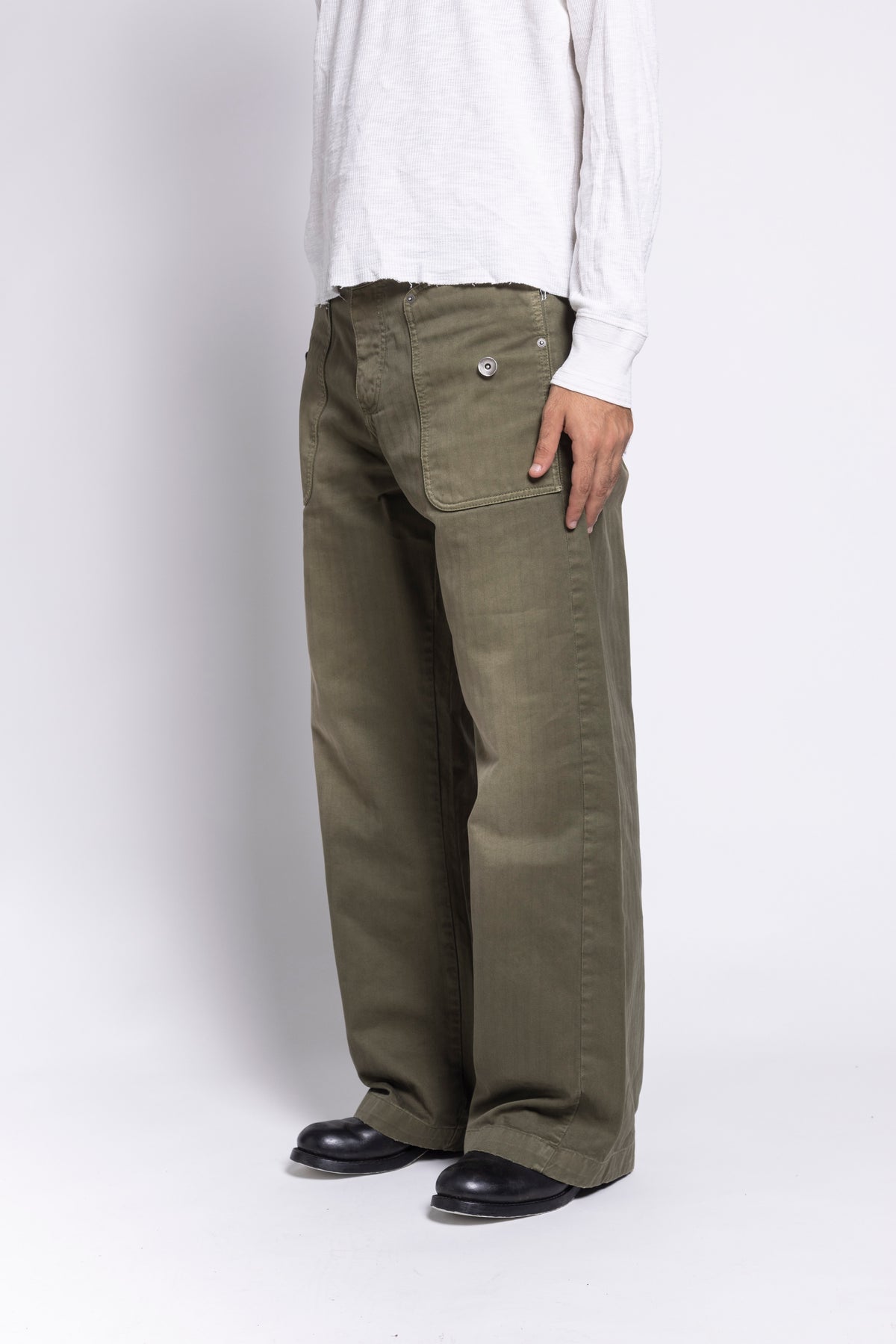 HBT ARMY FLAP POCKETS PANT