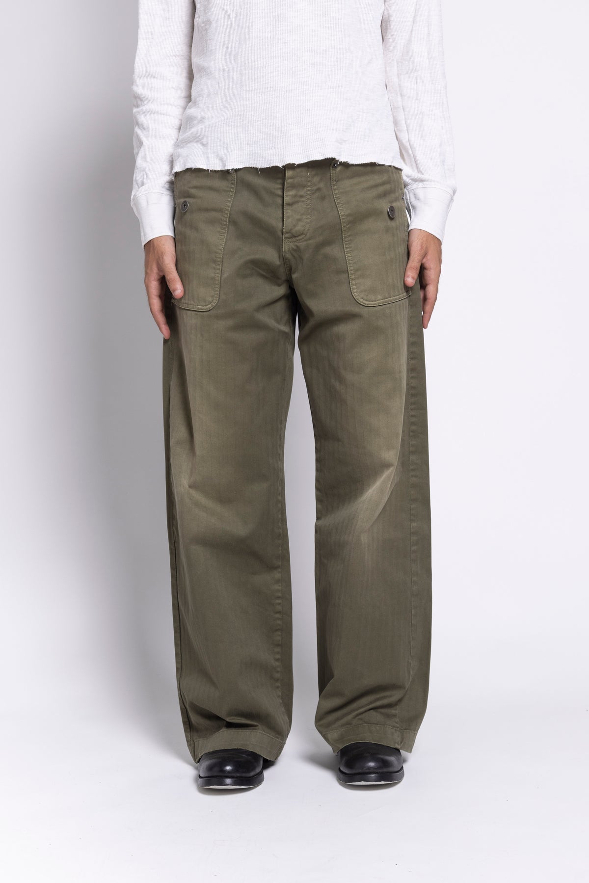 HBT ARMY FLAP POCKETS PANT