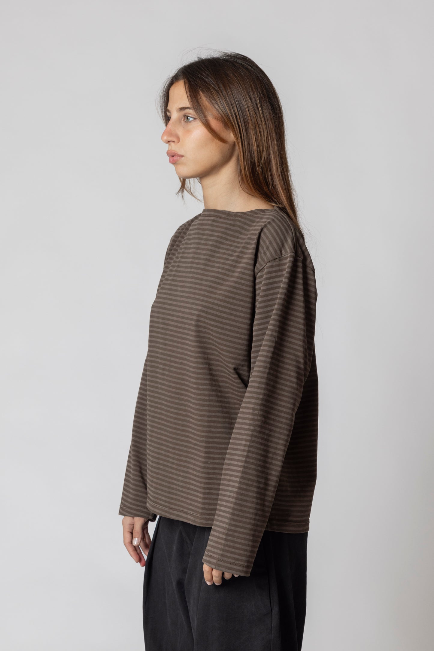 STRIPED LASERED MARINA JERSEY