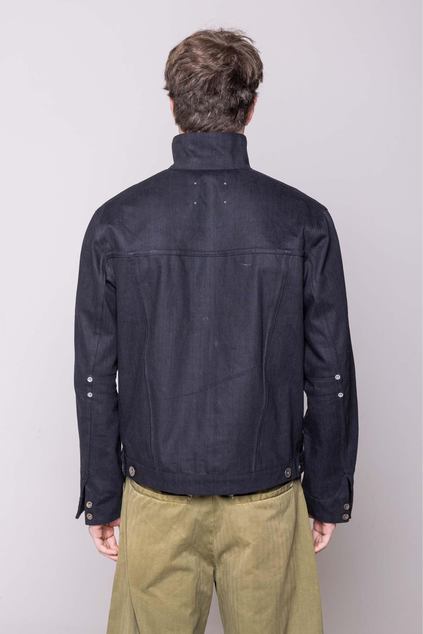 SLUB SELVEDGE RAW DENIM JCKT