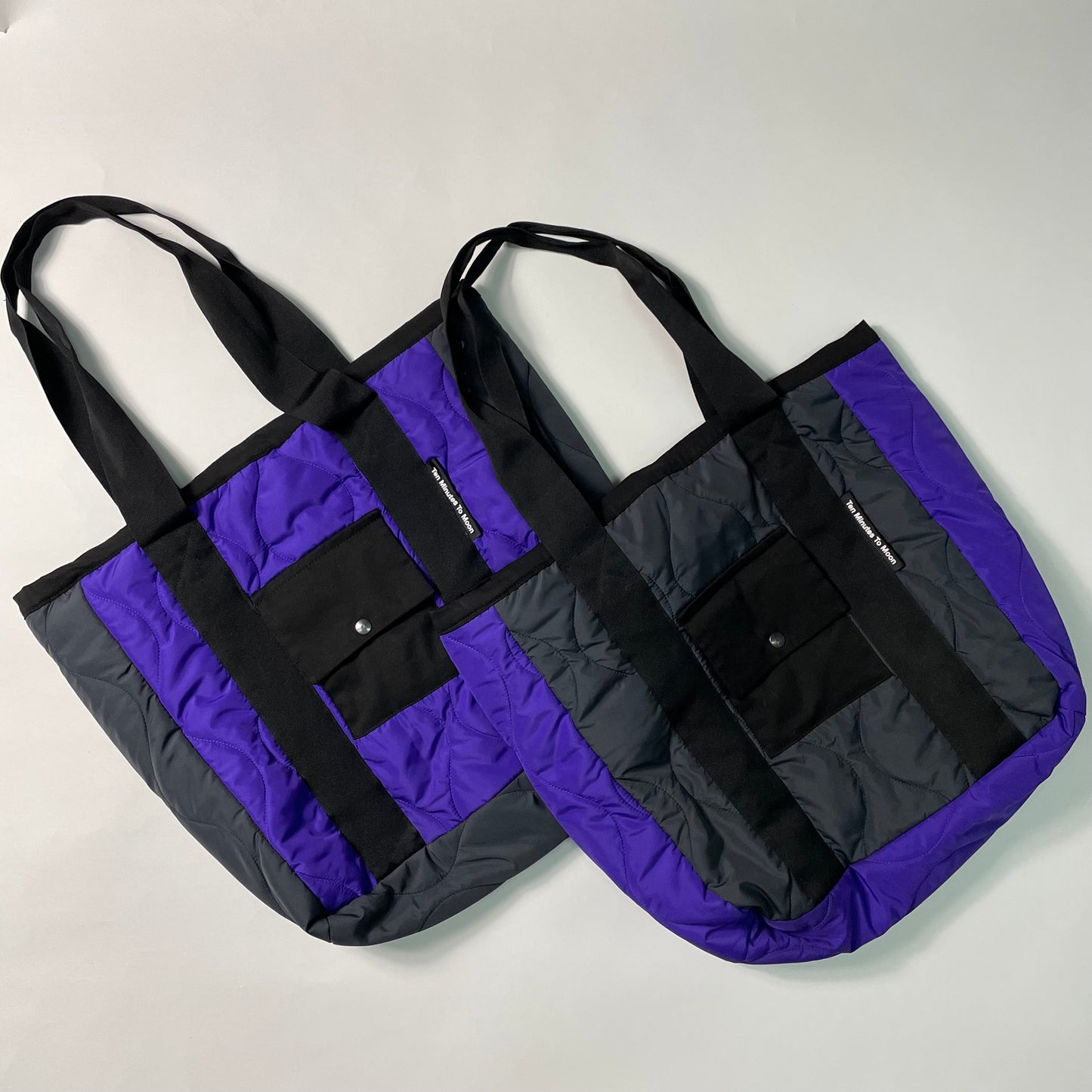 UP-CYCLED QUILTED SHOPPER BAG